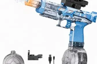 Nicojoy Electric Water Gun with LED Lights for $9.99