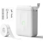 Niimbot D110M Bluetooth Wireless Mini Label Printer with Label Roll for $9.99