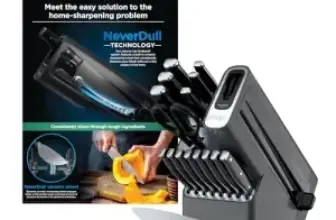17-Piece Ninja K32017 Foodi NeverDull Knife Block Set for $250