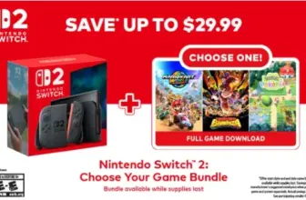 Nintendo Switch 2 Game Bundle Now $499, Originally $549.99 $499.00