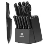 NULAS 14-Piece Kitchen Knife Set for $35.99
