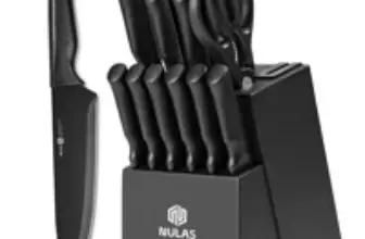 NULAS 14-Piece Kitchen Knife Set for $35.99