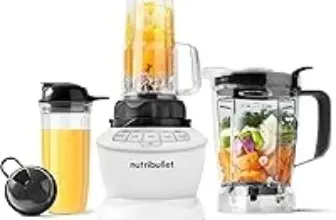 Nutribullet 1200W Full-Size Blender Combo with 64oz Pitcher for $79.99