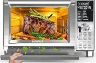 Nuwave Bravo XL Pro 30qt Stainless Steel Air Fryer Toaster Oven for $143.99
