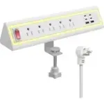 Nyytge 11-in-1 Desk Clamp Power Strip with 6 USB Ports for $12.39