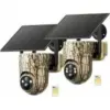 Oculview 2K Solar Wireless Security Camera 2-Pack for $89.98