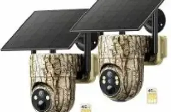 Oculview 2K Solar Wireless Security Camera 2-Pack for $89.98