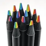 OHOME 12-Pack Rainbow Colored Pencils for $3.99