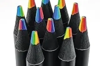 OHOME 12-Pack Rainbow Colored Pencils for $3.99