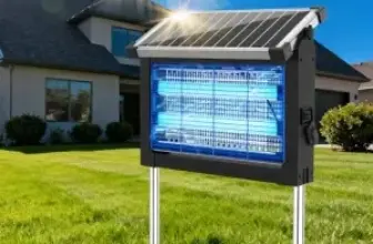OnBeam Outdoor Solar Bug Zapper with 10W Solar Panel for $40