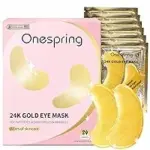 Onespring 24K Gold Under Eye Patches – 24 Pairs for $4.63