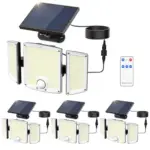 Onforu Solar Outdoor Flood Lights with Motion Sensor – 3500LM for $24.99