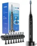 Onlyone Rechargeable Sonic Electric Toothbrush Set with 8 Brush Heads for $8.99