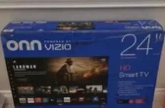 Onn by Vizio 24″ 720p Smart HDTV for $70 – 80% Off $70.00
