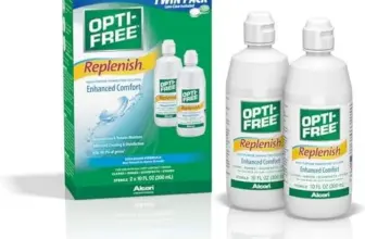 Opti-Free Replenish Contact Lens Cleaning Solution 2-Pack for $9.58
