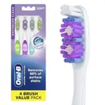 Oral-B 3D White Stain Eraser Toothbrushes 4-Pack for $5.41