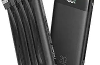 Orfeika 20000mAh Power Bank with Fast Charging for $29.98