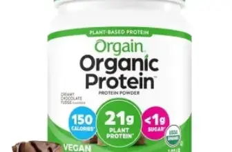 Orgain Organic Vegan Protein Powder (1.02lb) for $10