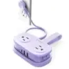 ORICO 4′ Purple Travel Power Strip Now $13
