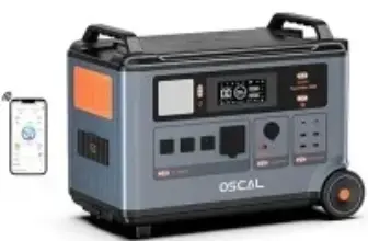 Oscal PowerMax 6000 Solar Portable Power Station for $1709.10