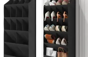 18-25 Pairs Over the Door Shoe Rack for $12.99