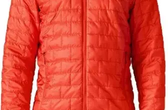 Patagonia Men’s Nano Puff Jacket in Sizzle Red for $96.58