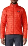 Patagonia Men’s Nano Puff Jacket in Sizzle Red for $96.58