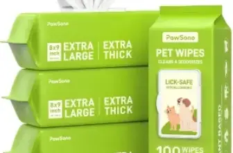 PawSono Hypoallergenic Pet Wipes 400-Count for $23