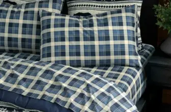Pawz Blue Plaid Full Sheet Set for $13.38