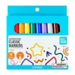 10-Count Pen+Gear Classic Broad Point Markers Set for $0.50