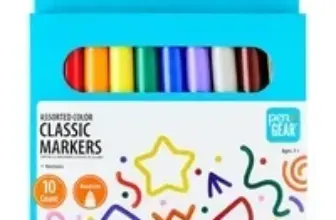 10-Count Pen+Gear Classic Broad Point Markers Set for $0.50