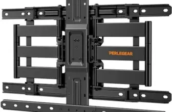 Perlegear Ultra Slim TV Wall Mount for 42-90 Inch TVs – Now $34.99