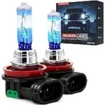 2-Pack Perpotao H11 12V 55W Halogen Headlight Bulbs for $19.49