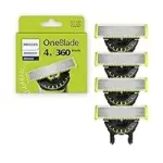 Philips Norelco OneBlade 360 Replacement Blades 4-Pack for $36.57