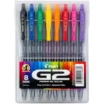 8-Pack PILOT G2 Fine Point 0.7mm Gel Roller Pens for $10