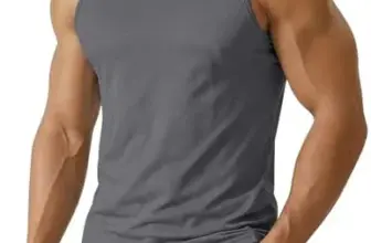 PINSPARK Men’s Quick Dry Sleeveless Athletic Shirt for $8 $8.00