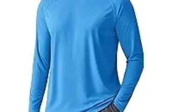 Pinspark Men’s UPF 50+ Short Sleeve Rash Guard Shirt for $7.99