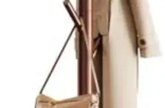 Pipishell Solid Wooden Freestanding Coat Rack for $13.59