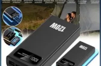 Portable 50000mAh 120W Fast USB Charger for Mobile Phones – $26.99