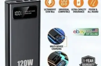 Portable Charger Power Bank 50000mAh USB C Fast Charging – $26.99