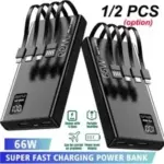 40000mAh Portable Power Bank with 66W Fast Charging for $29.99