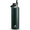 Powcan 24 oz Insulated Water Bottle with 2-in-1 Lid for $10.99