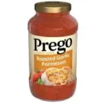 Prego Roasted Garlic Parmesan Tomato Sauce 24oz for $1.89