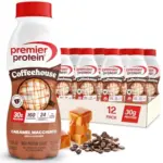 Premier Protein Coffeehouse Caramel Macchiato Protein Shake 12-Pack for $19.18