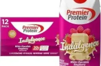 Premier Protein Indulgence Shake (White Chocolate Raspberry, 11 fl oz, 12-Pack) for $12.70