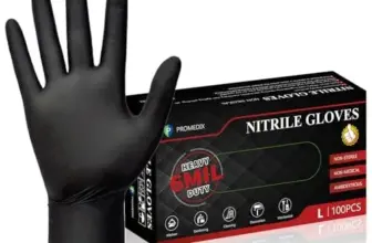 PROMEDIX Heavy Duty Nitrile Gloves – 100 Count for $9.50