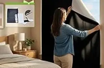 PTAZSCTC Black Out Window Cover Curtains 79×57 inches for $6.44