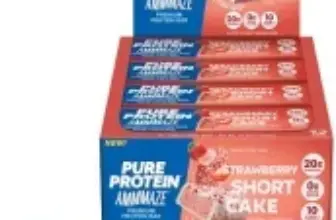 Pure Protein AMMMAZE Strawberry Shortcake Protein Bars (12-Count) for $9.02
