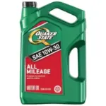 5-Quart Quaker State All Mileage 10W-30 Motor Oil for $11