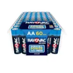 Rayovac AA Alkaline Batteries – 60 Count for $13.57